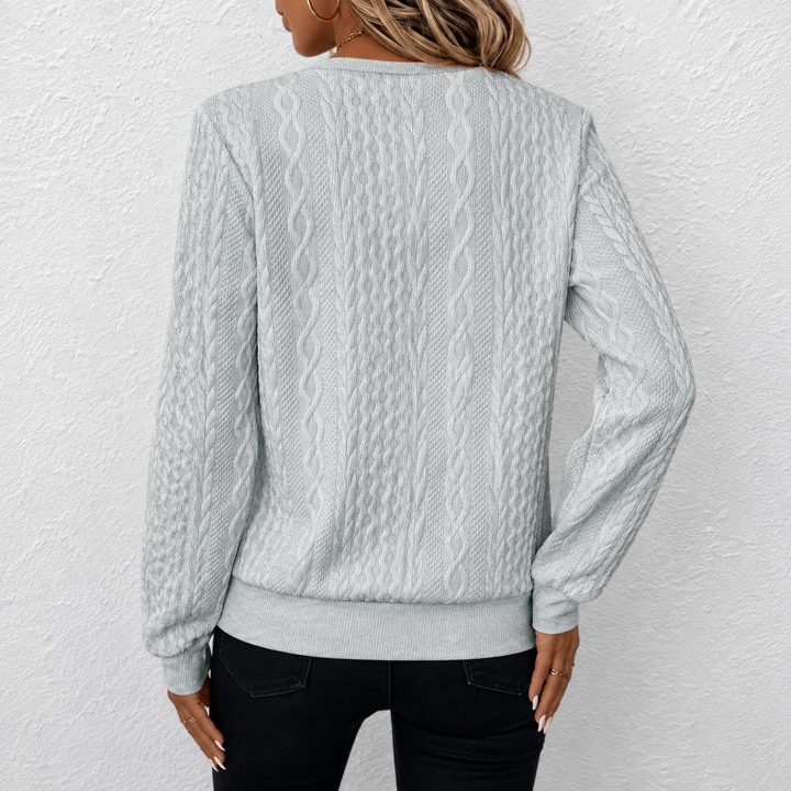 Heidi™ | Cozy Textured Quarter-Zip Pullover