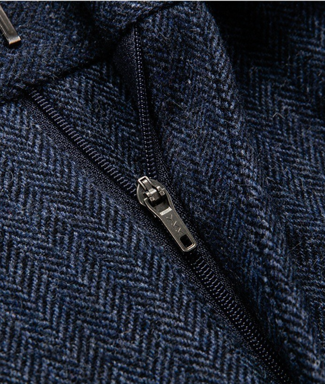 Vintage-Inspired Men's Tweed Trousers - Casual Style