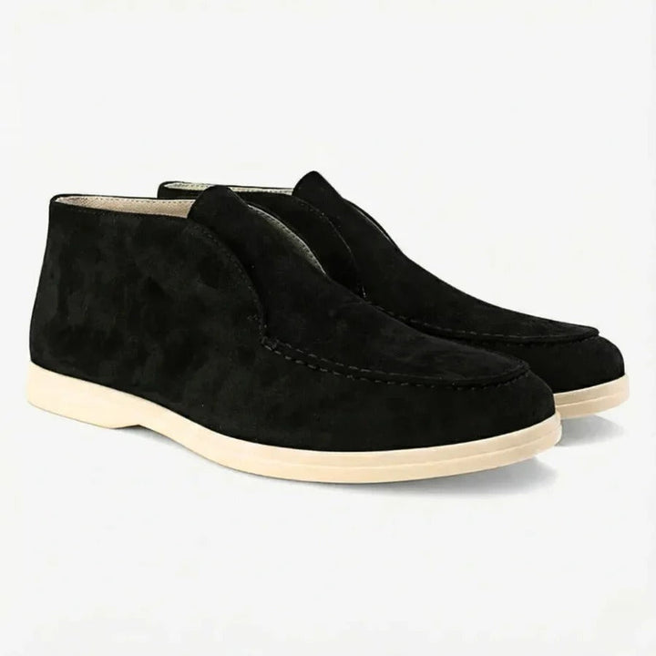 Caramel Mariner Suede Loafers
