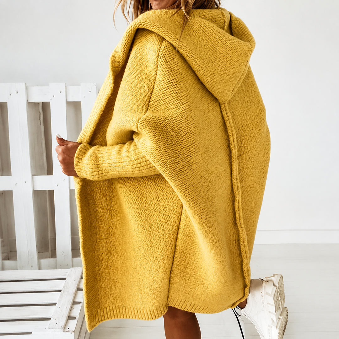 Jillian | Cozy Oversized Hooded Cardigan