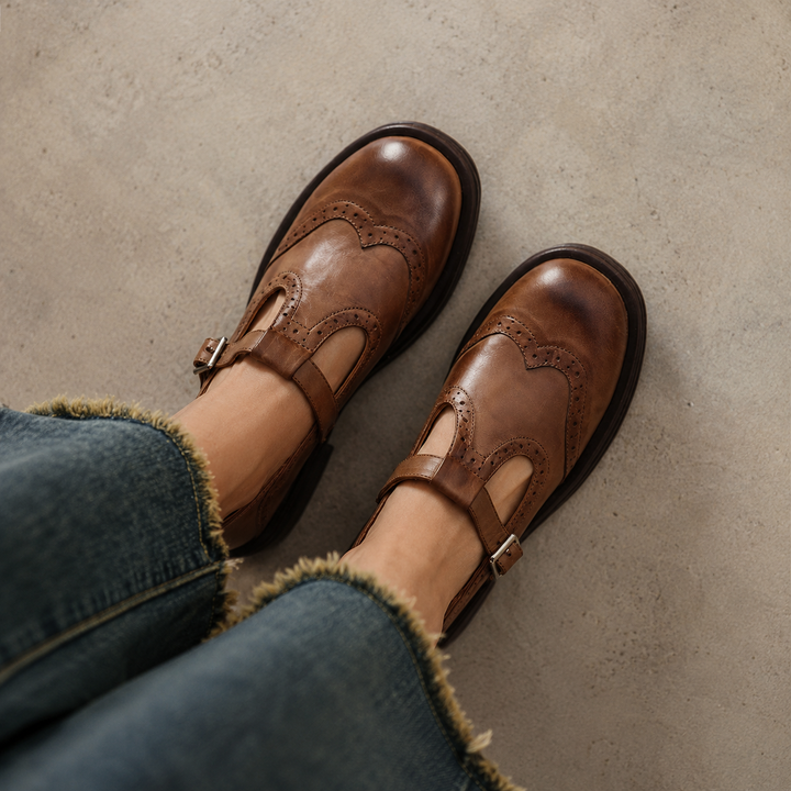 Loretta | Classic Vintage Mary Jane Footwear