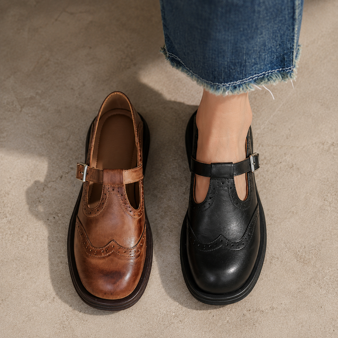 Loretta | Classic Vintage Mary Jane Footwear