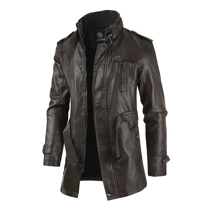 Stylish Leather Biker Jacket