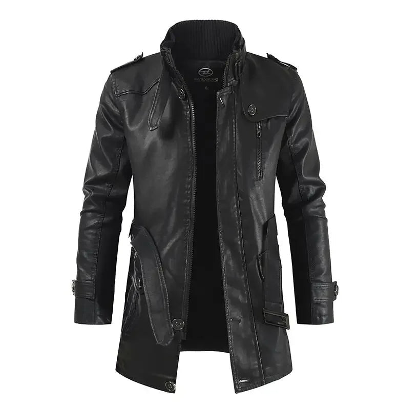 Stylish Leather Biker Jacket