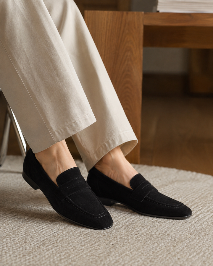 Marlene | Luxurious Suede Slip-On Loafers