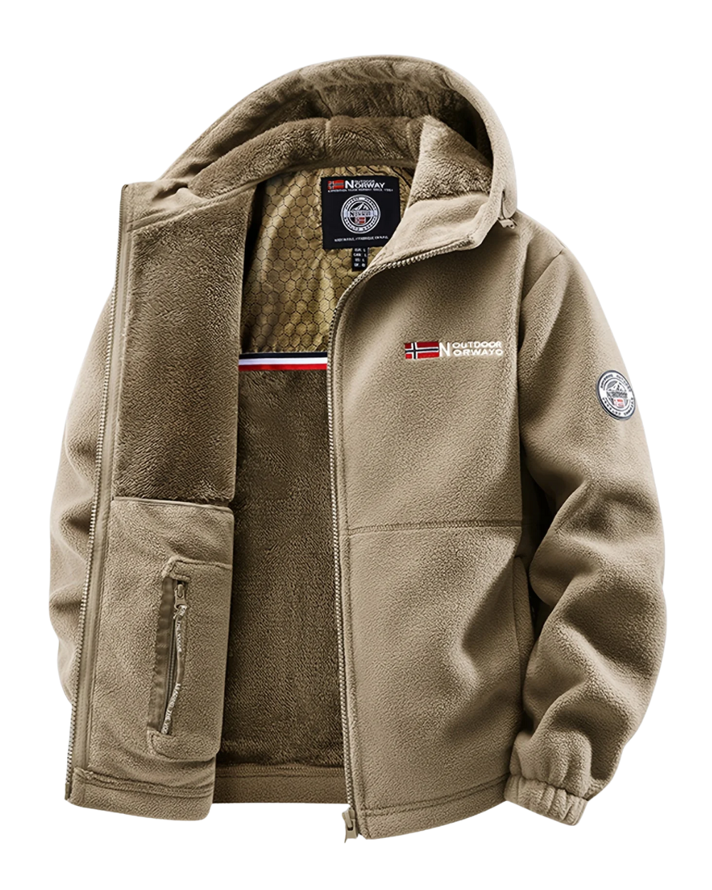 Chic Thermal Fleece Jacket